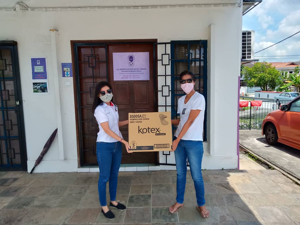 Period Poverty Aid during the MCO